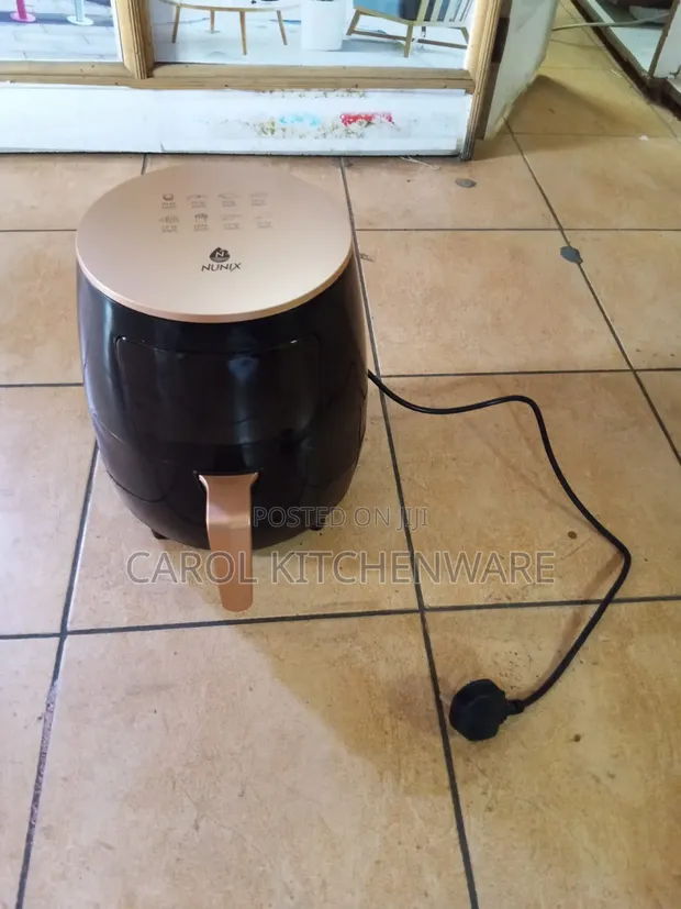Nunix 5L Air Fryer ya Kioo - 1