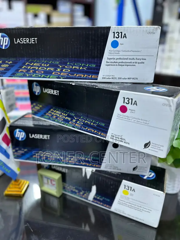 Seti ya Toner ya HP 131A (CF210A, CF211A, CF212A, CF213A) - 1