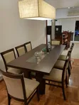 Mahogany, Cypress, Meru Oak & Oakwood Dining Sets - 3