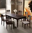 Mahogany, Cypress, Meru Oak & Oakwood Dining Sets - 5