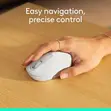 Logitech M196 Bluetooth Wireless Mouse - Nyeupe - 2