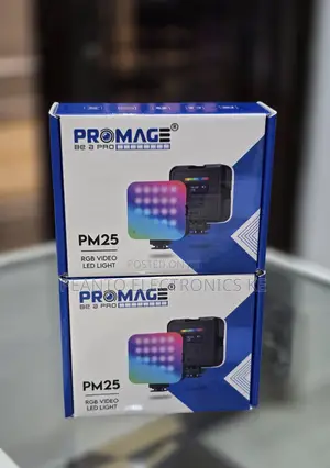 Promage PM25 R-RGB LED Professional Camera Light