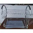 Nunix Metallic 2-Tier Dish Rack - Chuma cha Kutuo - 1