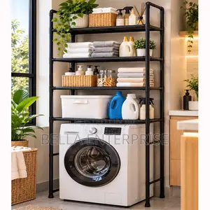 Floor-Standing Clothes Rack - Laundry Organizer