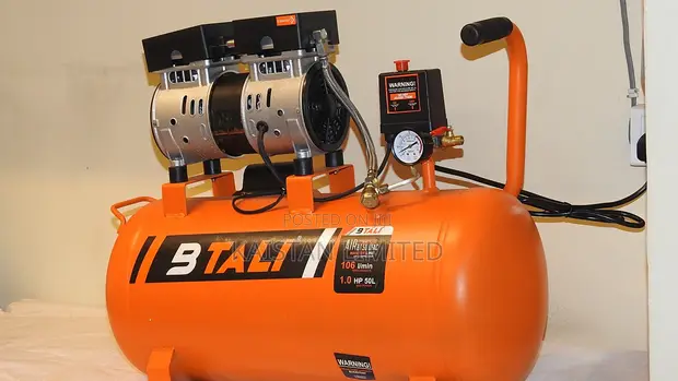 50L Oil-Less Silent Air Compressor Machine - 1