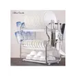 Nunix 3-Tier Dish Rack ya Stainless Steel - 2