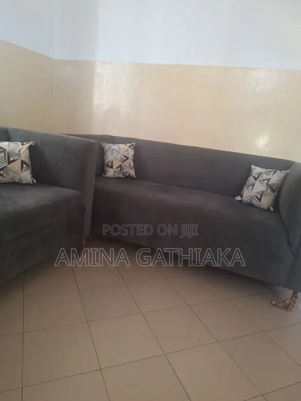 Sofa Safi ya Viti 6 yenye Magodoro ya High-Density - 1