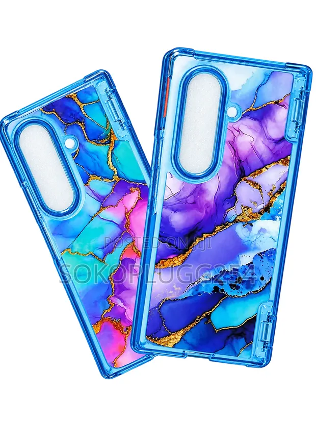 Kasha la Geode Marble kwa Samsung Galaxy Z Fold 7 & Fold 8 Ultra - 1