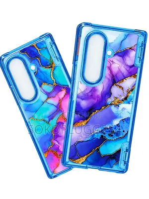 Kasha la Geode Marble kwa Samsung Galaxy Z Fold 7 & Fold 8 Ultra