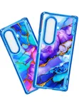Kasha la Geode Marble kwa Samsung Galaxy Z Fold 7 & Fold 8 Ultra - 1