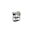 22 Inch 3-Tier Dish Rack ya Stainless Steel na Trei 2 za Kukaushia - 1