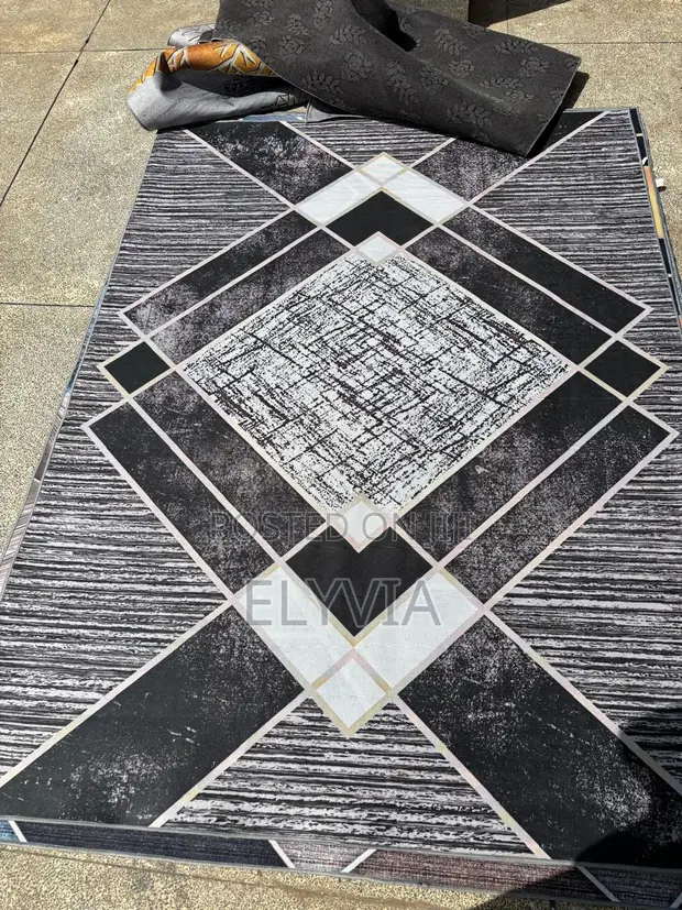 Rug ya Eneo ya 3D ya Jiometri - 1