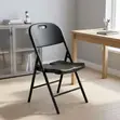 Kiti Nyeusi cha Kuegemea cha Nje - 2