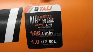 Btali 50L Silent Oil-Less Air Compressor