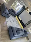 Luxurious 7 Seater Amber Sofa - 2