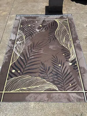 Rug ya 3D yenye Mandhari ya Kibotani
