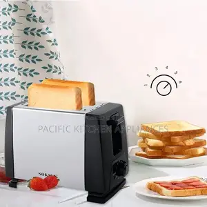 Sokany Automatic 2-Slice Stainless Steel Toaster