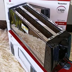 Tlac Toaster ya Vipande 4 na Udhibiti wa Kukausha Kielektroniki