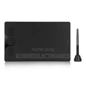 Huion HS610 Graphics Drawing Tablet with Tilt Battery-Free Stylus