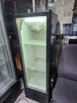 Black 3-Door Display Fridge - 2