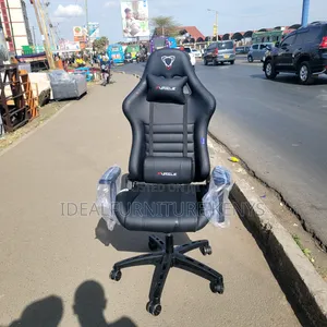 Ergonomic Gaming Chair with Lumbar Support & Headrest