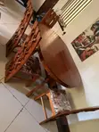 Seti ya Dinning ya Mahogany Iliyotumika - Seaters 6 - 3