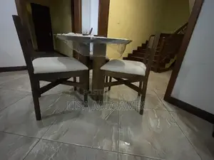 Lisa Hardwood 3-Seater Dining Set