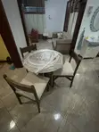 Lisa Meza ya Kula ya Mbao ya Watu 3 - 3
