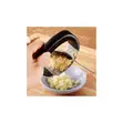 Chombo cha Kusagia Garlic na Tangawizi cha Rocker cha Chuma cha Nirosta - 1