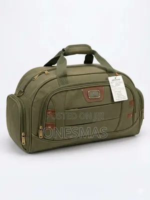 Canvas Travel Duffel Bag - Medium