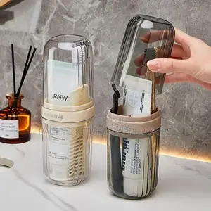Portable Travel Toothbrush & Toothpaste Holder