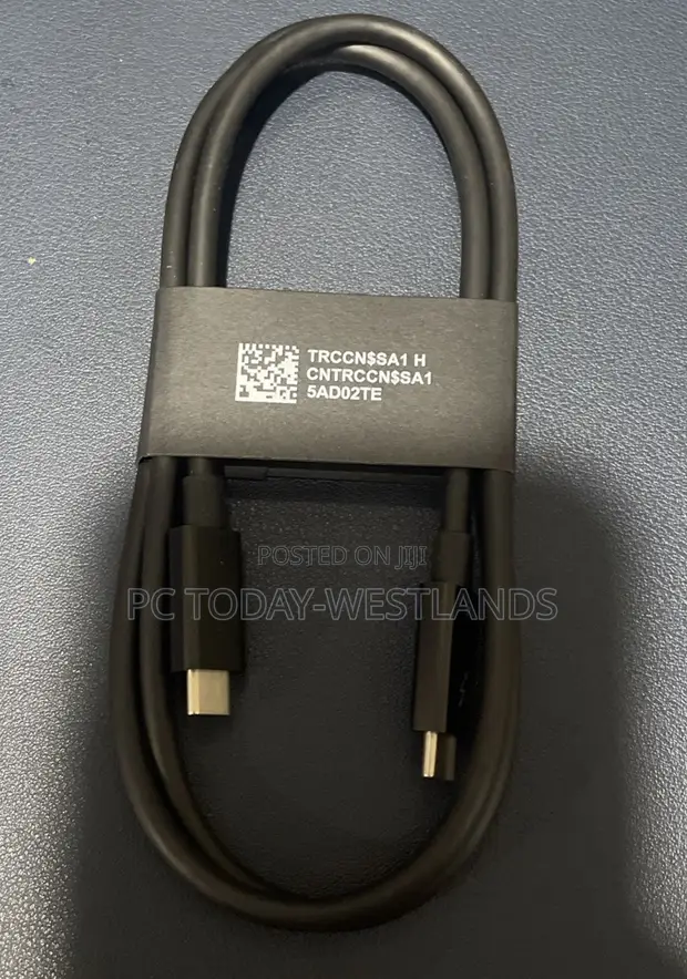 Dell Thunderbolt 4 USB-C to USB-C Cable 1m 40Gbps 240W - 1