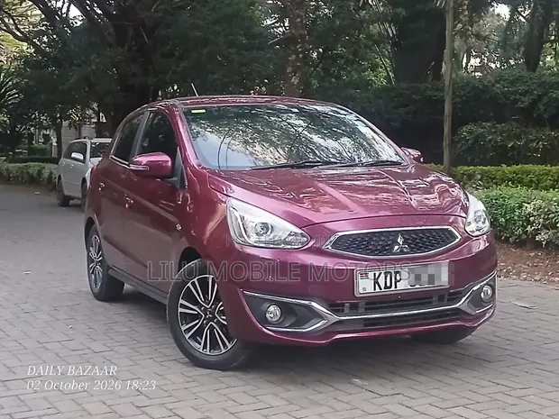 Mitsubishi Mirage 2017 Maroon - 1