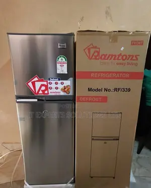 Ramtons 138L Double Door Refrigerator