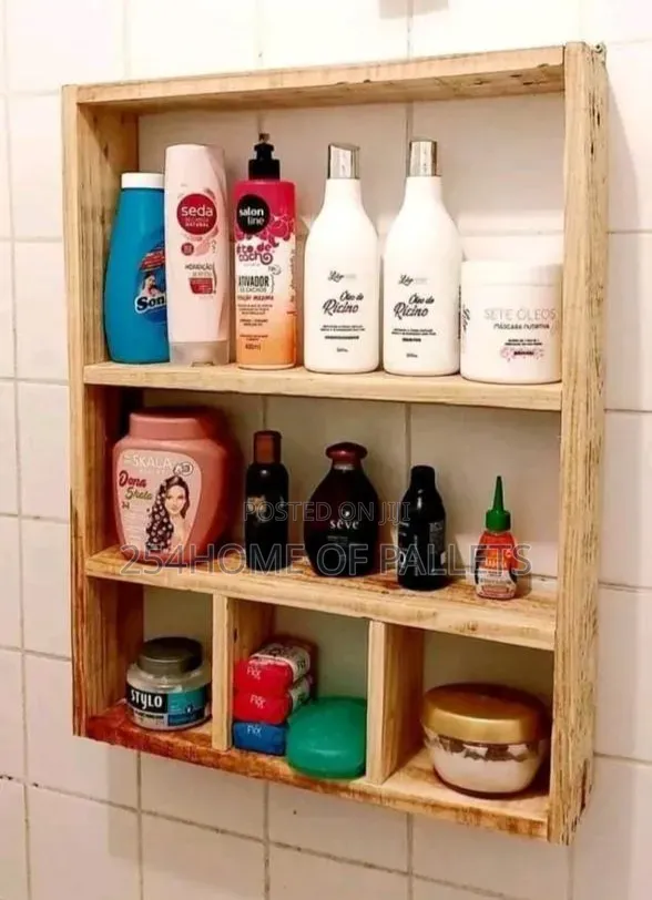 Kati ya Kuni ya Kuelea kwa Bafuni - 1