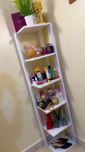Wooden Corner Stand Shelf
