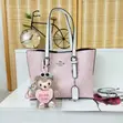 Mini Tote Bag - Bluu Faux Leather - 1