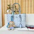 Mini Tote Bag - Bluu Faux Leather - 2