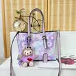 Mini Tote Bag - Bluu Faux Leather - 3