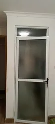 Milango ya Aluminium ya Kioo Kimoja kwa Bafu na Vyoo - 2