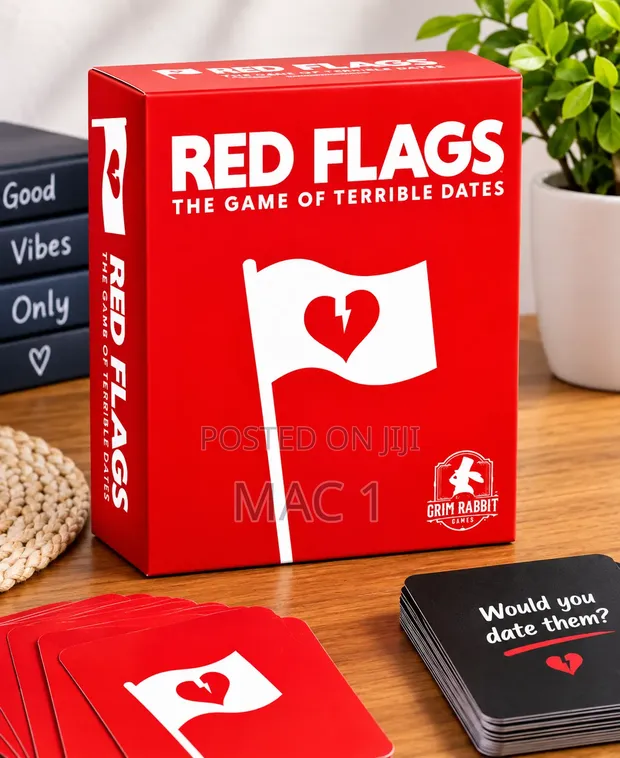Red Flags Party Card Game - Mchezo wa Kufurahisha kwa Watu Wazima - 1