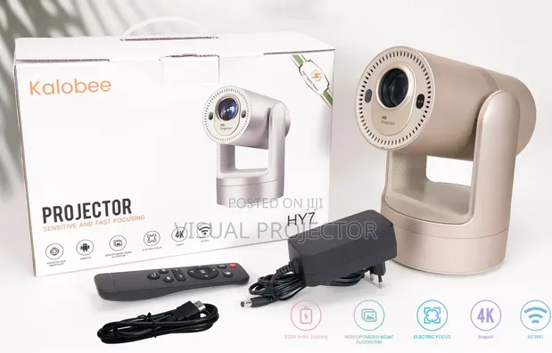 Projector Portable Android na Betri Iliyojengewa Ndani - 1