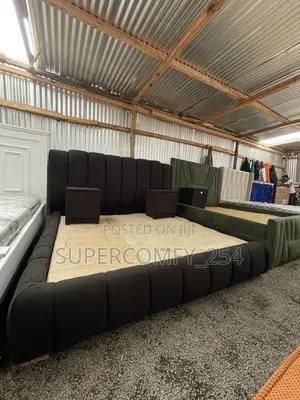 Black 6/6 Bubble Bed with Drawers