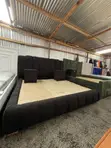 Black 6/6 Bubble Bed with Drawers - 1