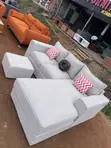 Five Seater Custom L-Seat Sofa - 2