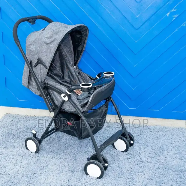 MamaKids Stroller ya Mtoto Inayoweza Kugeuzwa - 1