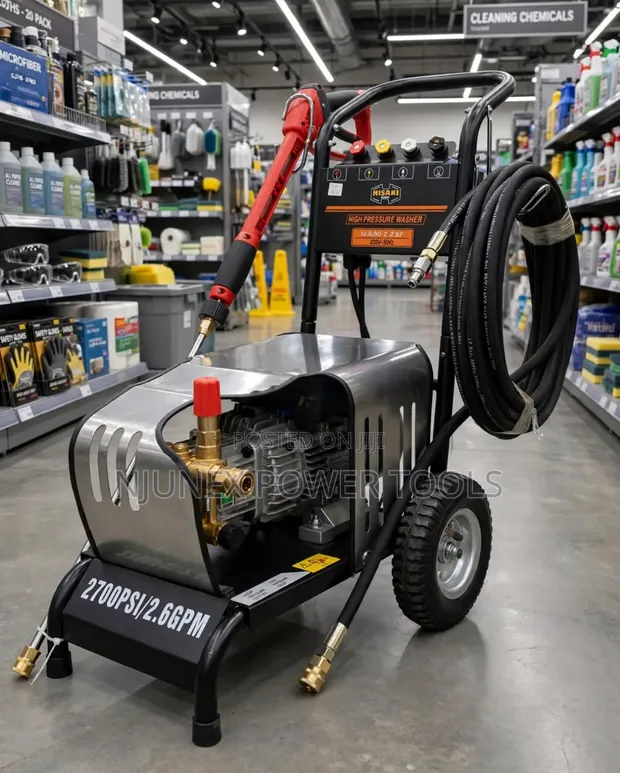 Hisaki 14M20 Electric Pressure Washer 2700 PSI - 1