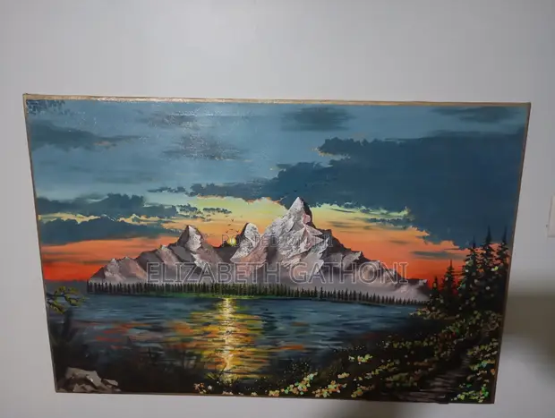 Canvas Acrylic Landscape Painting - 1