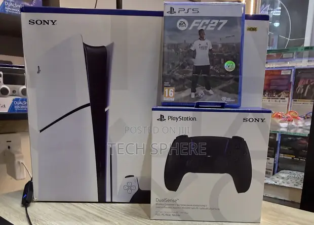 PlayStation 5 with FC 24 and Extra Controller - 1