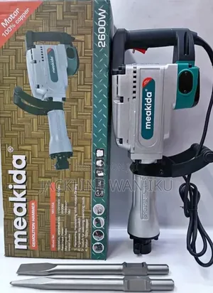 Meakida Heavy-Duty Electric Demolition Hammer (2600W)